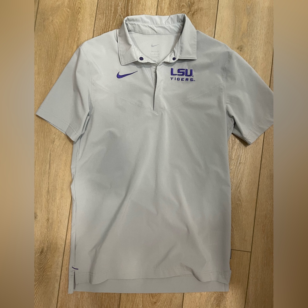 Nike Dri-FIT LSU Tigers On-Field Polo Shirt Men’s Small – New